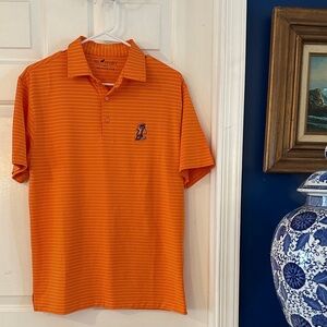 Men’s HL Sport Performance Luxury Polyester & Spandex Clemson Tigers Golf Polo